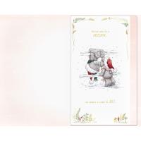 Beautiful Girlfriend Handmade Me to You Bear Christmas Card Extra Image 1 Preview